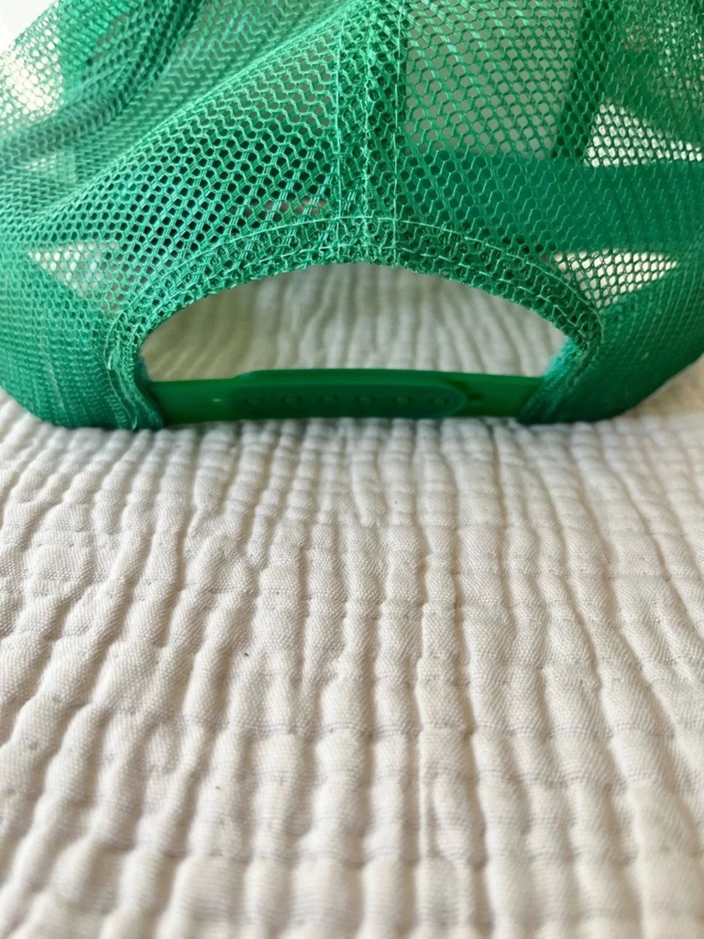 OTTO Green White Upsidr Down Charleston Trucker Hat Ball Cap